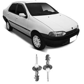 Amortecedor Fiat Siena Dianteiro 1996 Até 2000 O Par