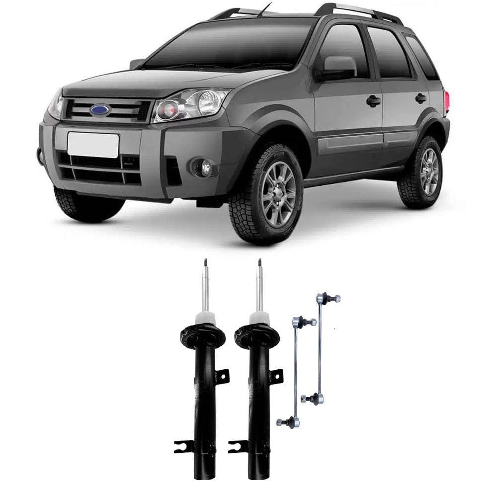 Amortecedor + Bieleta Ford Ecosport Dianteira 2003 Até 2012 O Par