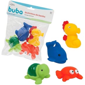 Bichinhos Para Banho Animais Marinhos Card