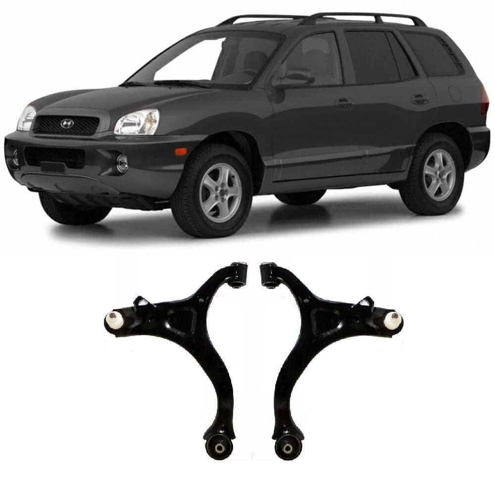 Bandeja Hyundai Santa Fé Dianteira (2001 Até 2006) Flex Automotive O Par