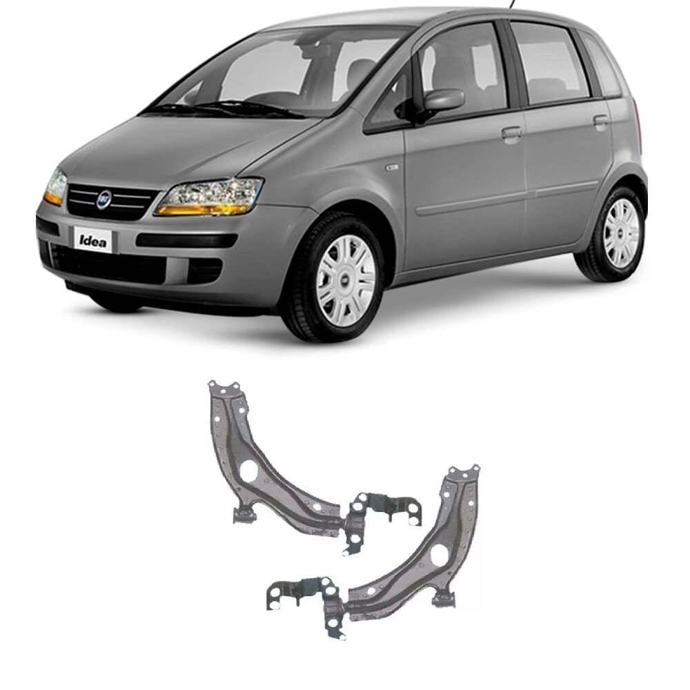 Bandeja Fiat Idea Dianteira (2006 Até 2016) Flex Automotive O Par