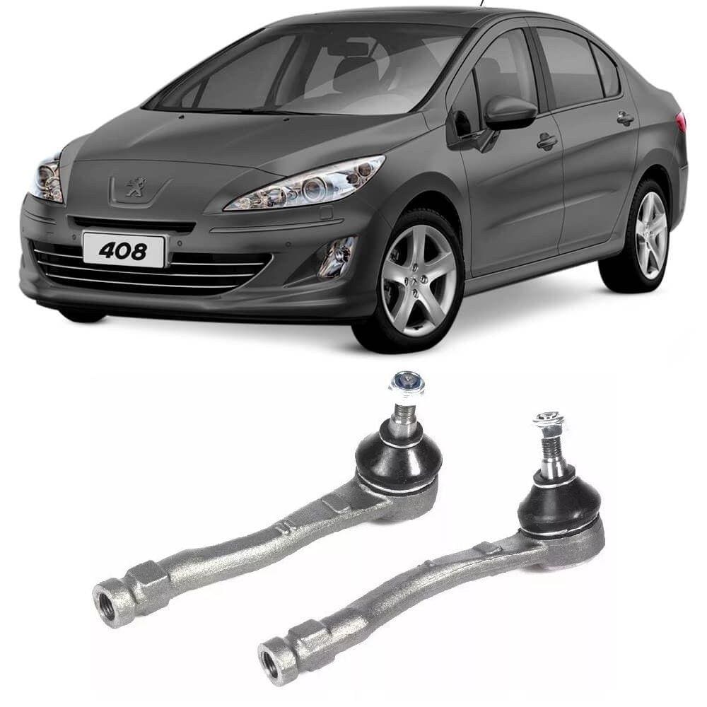 Terminal de Direção Peugeot 408 (2011 Até 2019) AutoStar - O Par