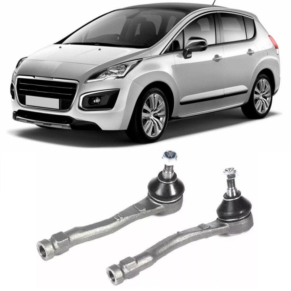 Terminal de Direção Peugeot 3008 (2009 Até 2019) AutoStar - O Par