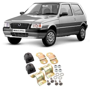 Kit Estabilizador Fiat Uno Mille DianteiroCentral 1991 Até 2013 15MM - O Par