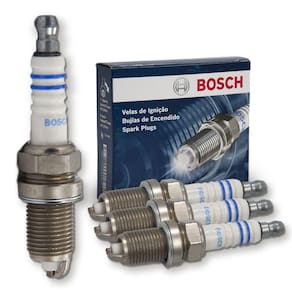 Kit Jogo 4 Velas Fiesta G4 1.0 8v Zetec 2012 2013 Flex Bosch