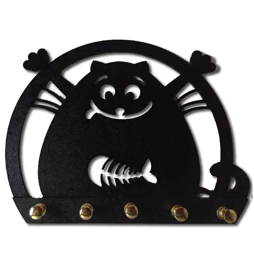 Porta chaves gato guloso