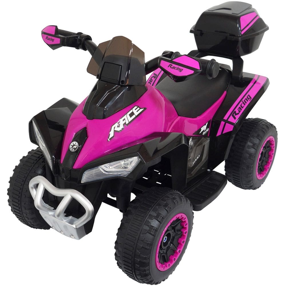 Mini Quadriciclo Moto Elétrica Criança Infantil Bateria 6V Luz Som Bivolt Brinqway BW-129