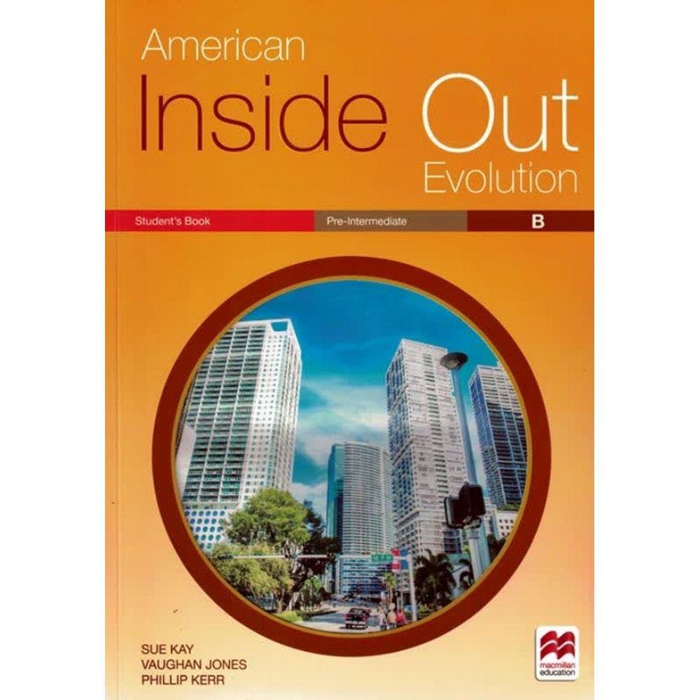 Livro - American Inside Out Evolution Pre-Intermediate B Sb/Wb With Key