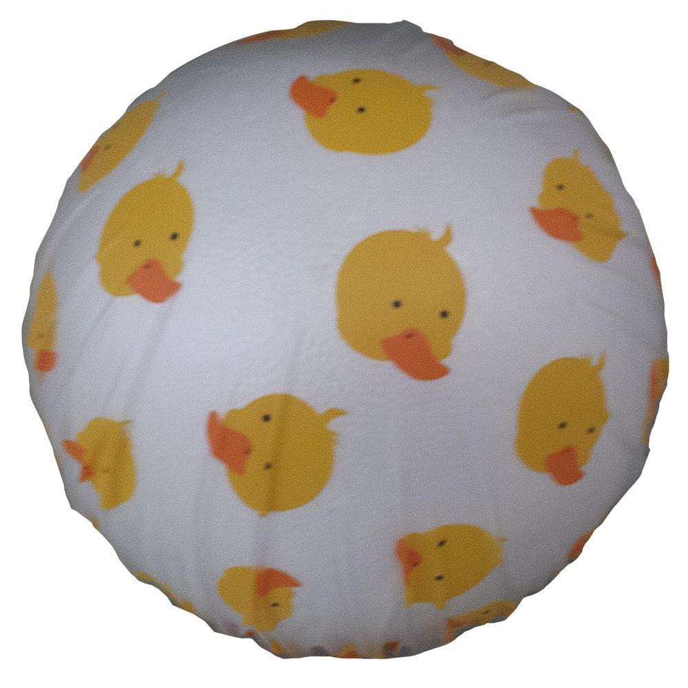 Touca Para Banho Pato Fundo Transparente