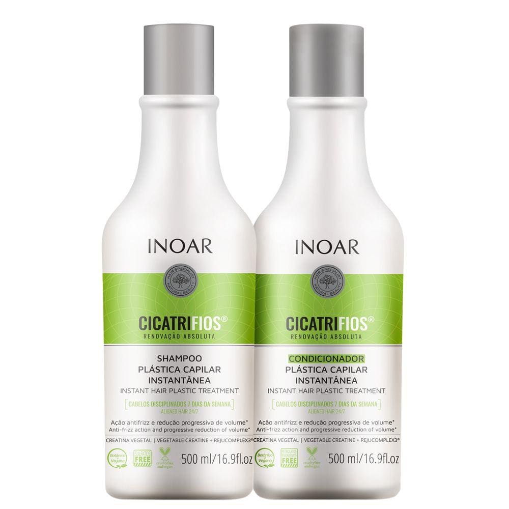 Kit Inoar Cicatrifios Plástica Capilar (2 Produtos)