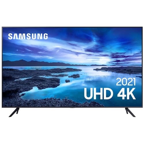Menor preço em Smart TV Samsung 60”, 4K Ultra HD UN60AU7700GXZD, Wi-fi Integrado 