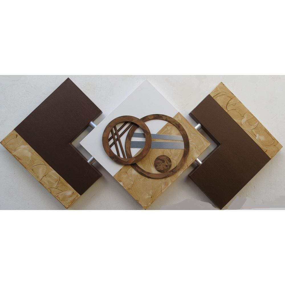 Quadro Abstrato Decorativo - 57x120cm