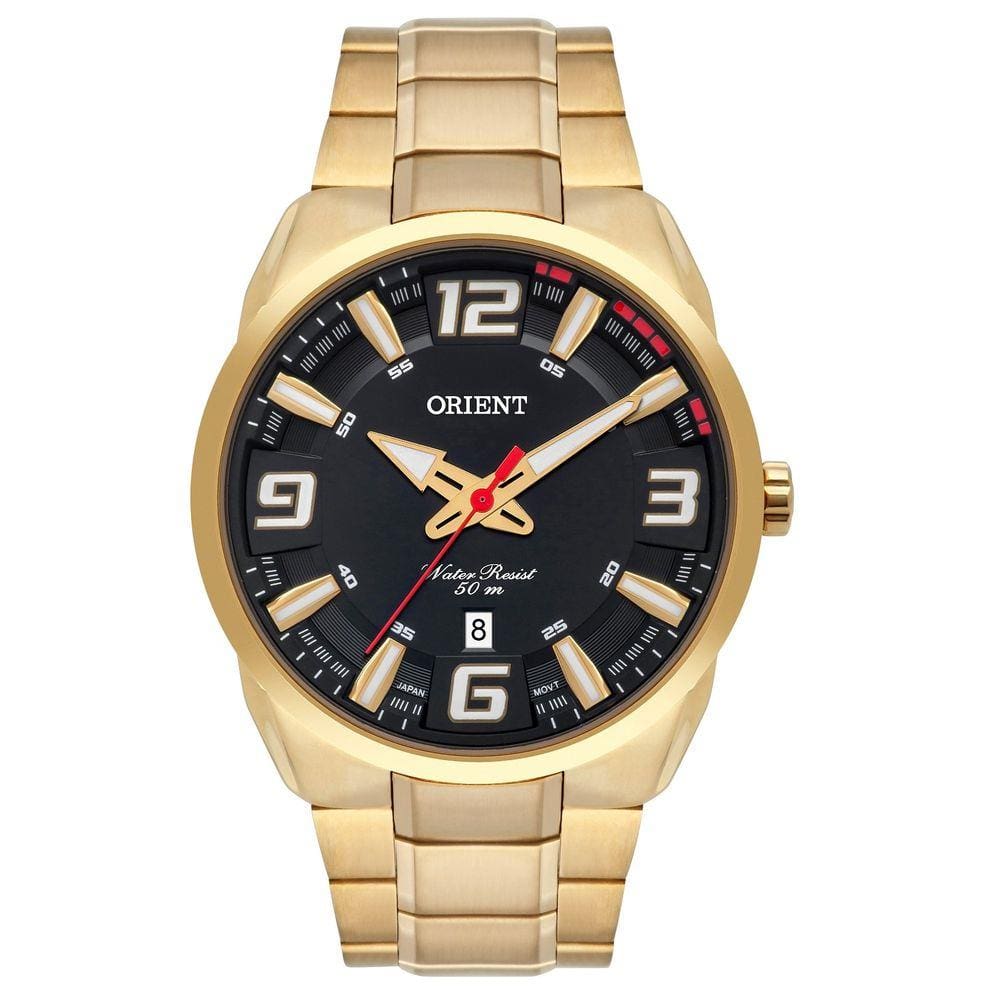 Relógio Orient Masculino Mgss1178 P2Kx Dourado Analogico