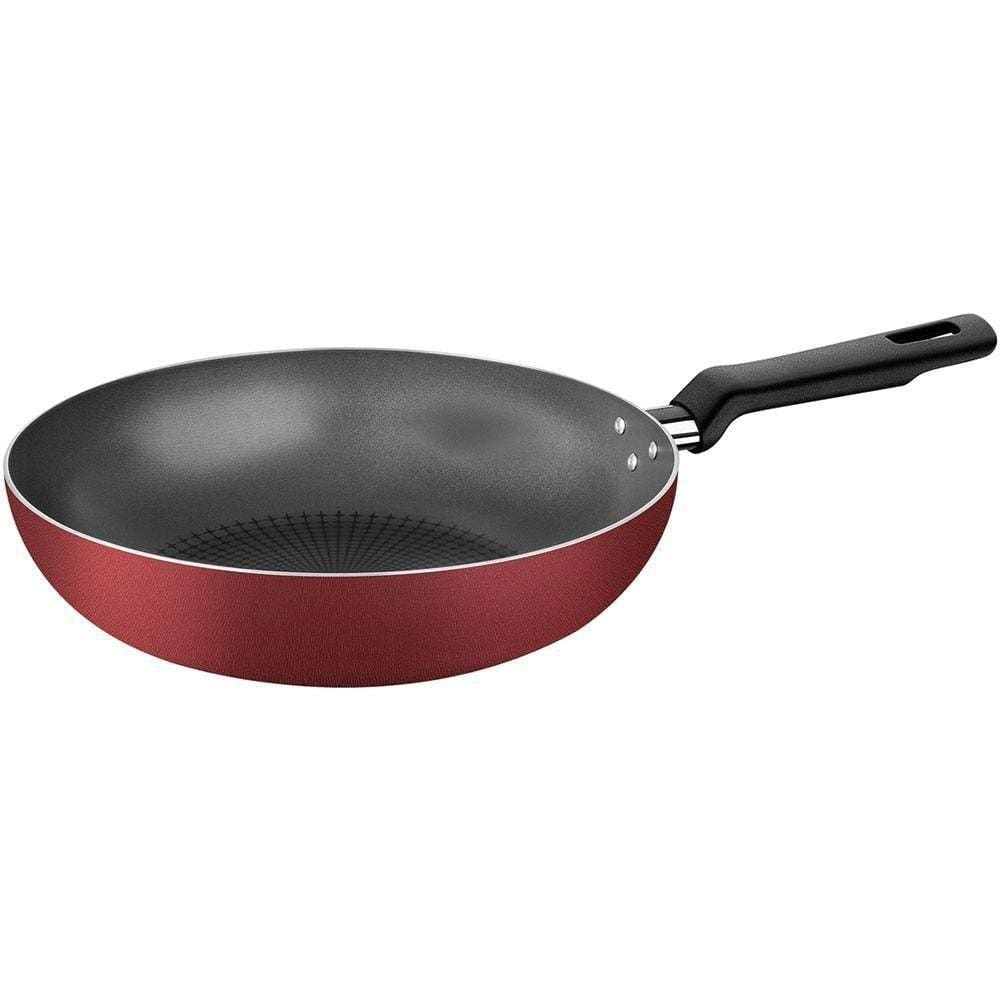 Frigideira Tramontina Alumínio Antiaderente Vermelha 28Cm