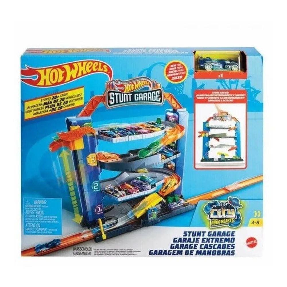 Hot Wheels City Mega Garagem - Hot Wheels - Mattel