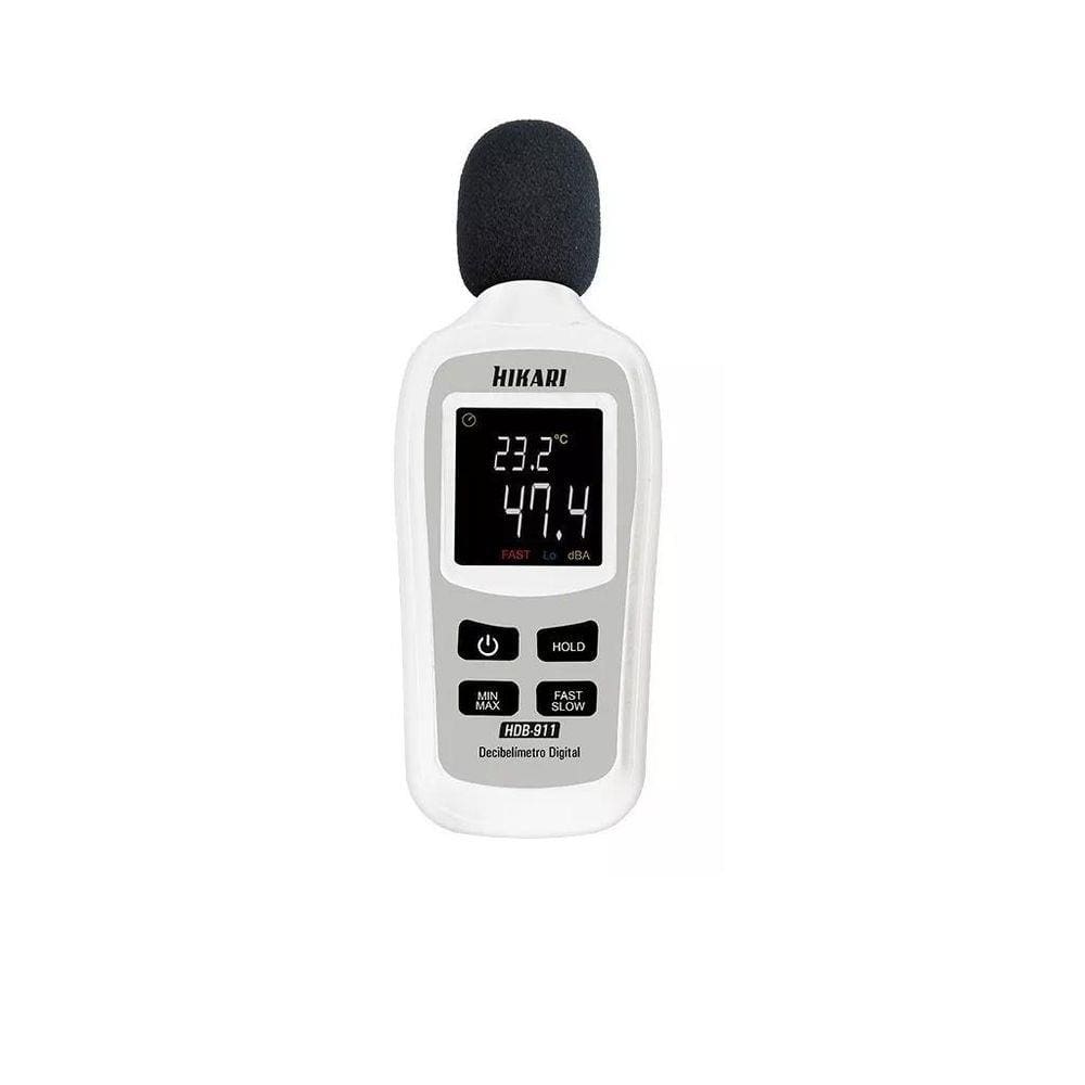 Decibelímetro Digital Profissional Hikari Hdb-911