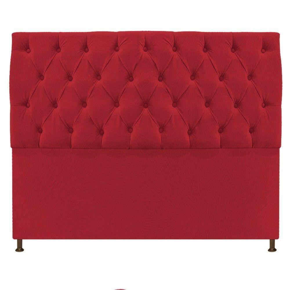 Cabeceira Sofia 140cm Vermelho