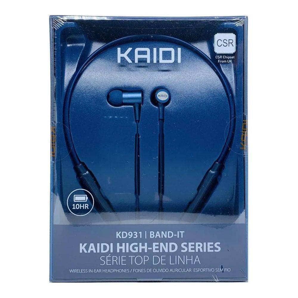 Fone de ouvido esportivo bluetooth kaidi kd 908 original | Casas Bahia