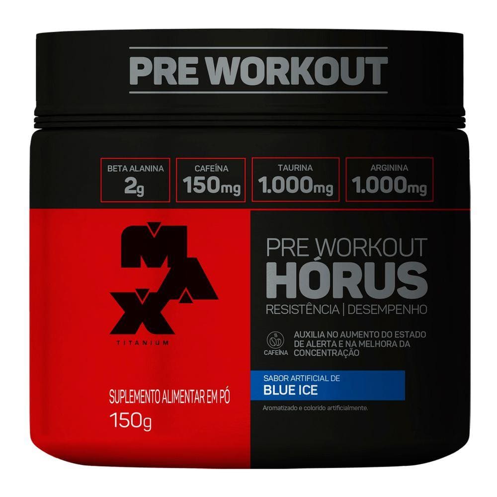 Hórus Pré Workout 150g - Max Titanium