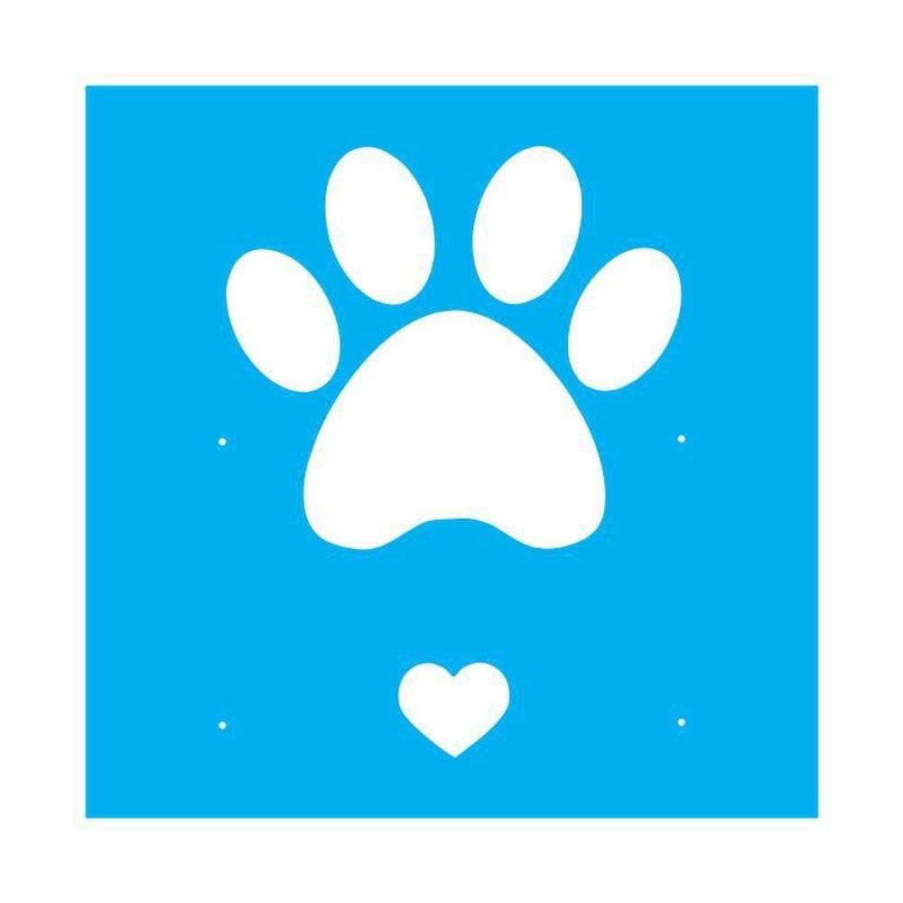 Stencil Tamako Pata - 30X30Cm - Ref D171