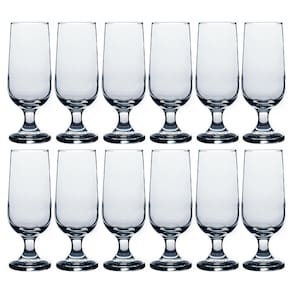 Taça De vidro Hannover 300ml Chopp Cerveja Casa Linda - 12Un