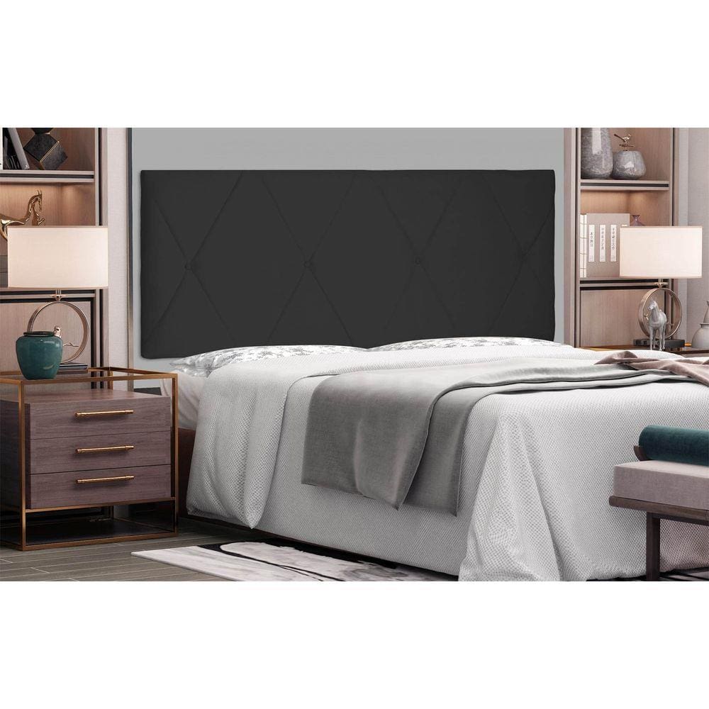 Painel Aquilla Cama Box Queen 160cm Suede - SSX Multicoisas