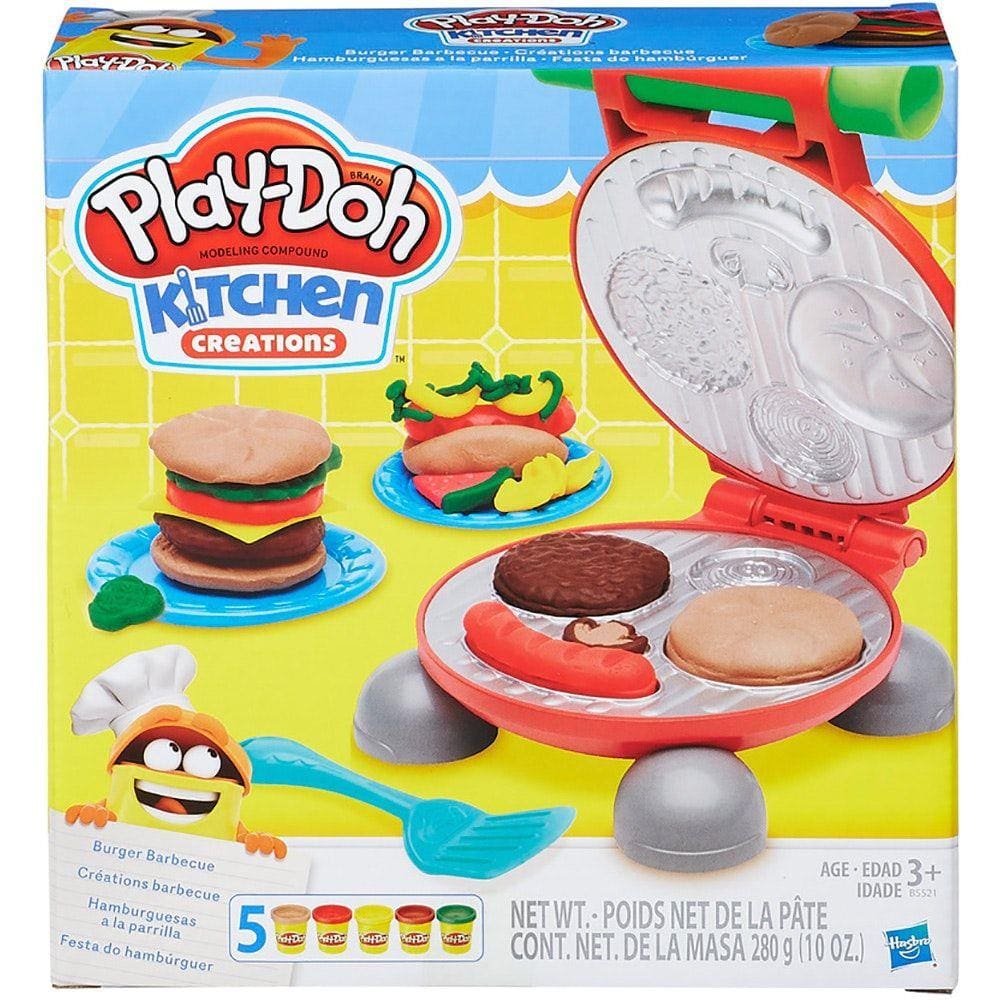 Conjunto De Massinha Play-doh Castelo De Sorvete 6 Potes Play-doh Multicor