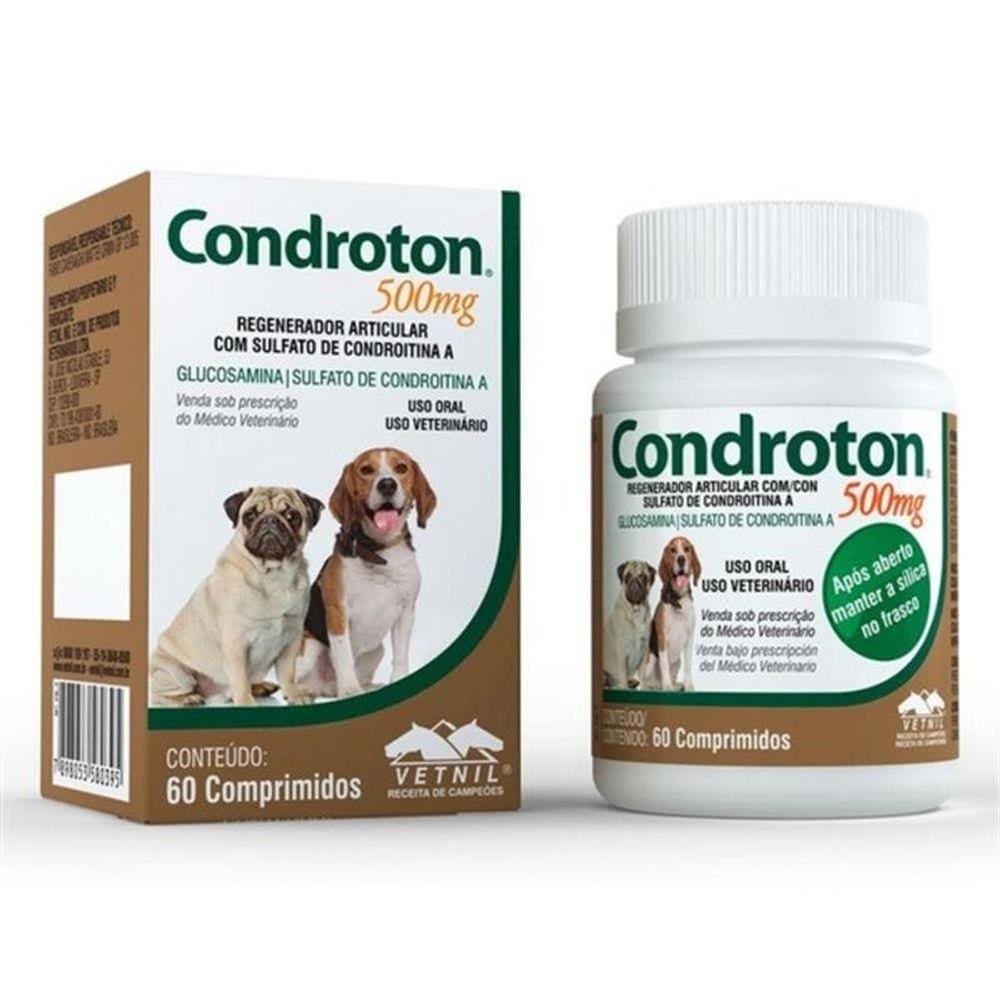 Condroton 500mg - 60 comprimidos