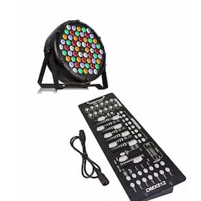 Kit 12 Par Led Slim 60 Leds Rgbwa 3W + Dmx 512