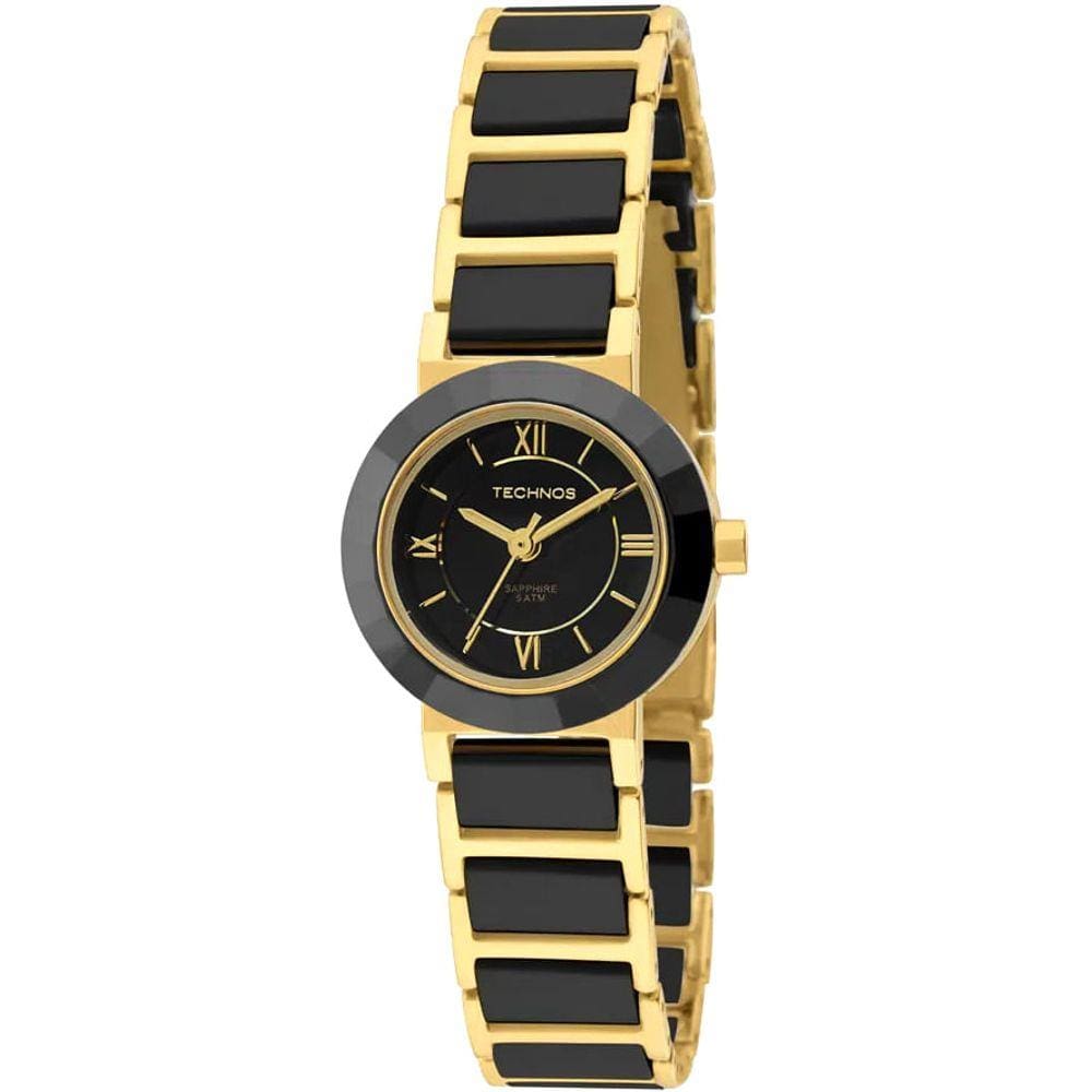 Relógio TECHNOS feminino Elegance cerâmica 2035LWF/4P
