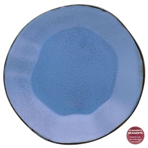 Conjunto 06 Pratos Rasos 27Cm Ryo Santorini Azul - Oxford