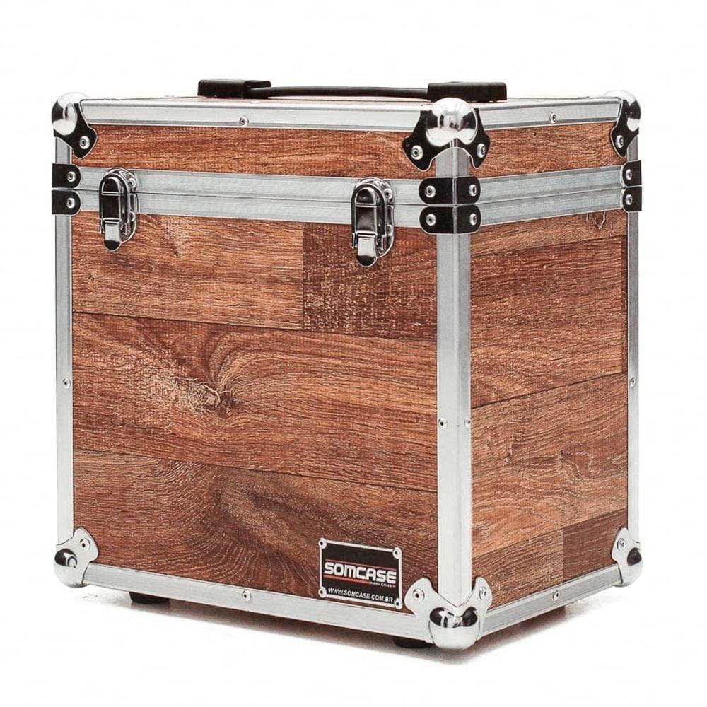 Hard Case Baú cabos e acessórios Vintage (33X33X28)
