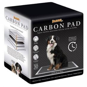 Tapete Higiênico Carbon 80 Cm X 60 Cm 30 Unidades Jambo Pet