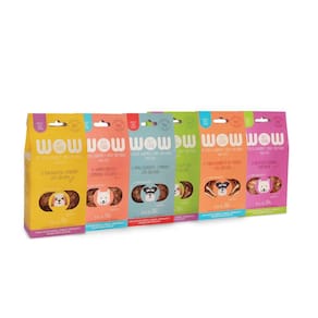 Kit De Petiscos Frango E Lombinho Para Cães Wow Pet Food
