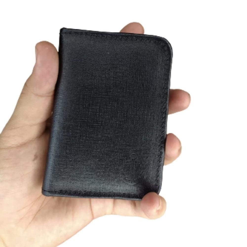 Carteira Masculina Couro Pier 15 Porta Cartão Pequena