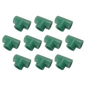 Kit Com 10 Te Ppr Para Rede De Água Quente e Fria 32 Mm - Topfusion