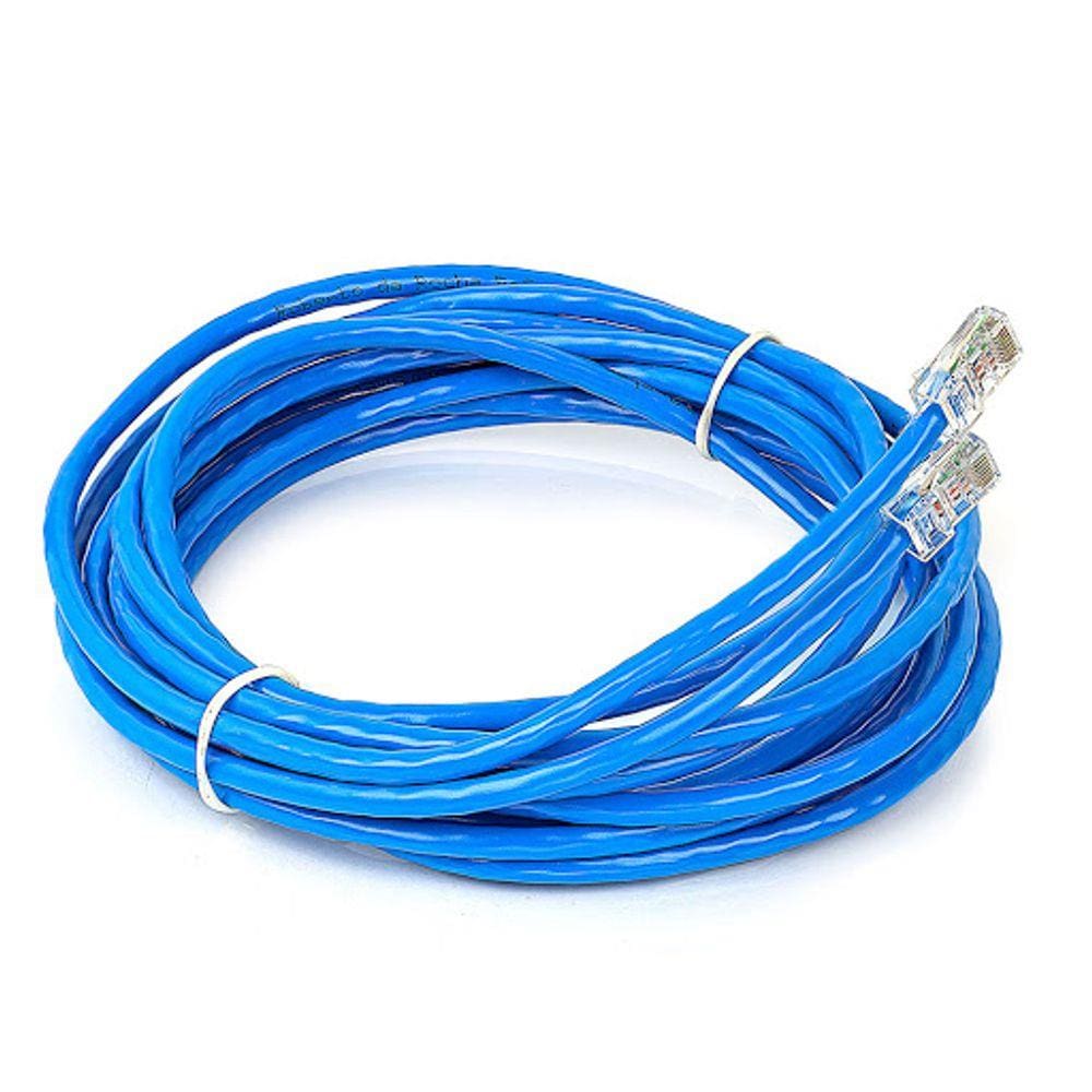 Cabo De Rede Cat-5 Rj45 1,50 Metros Azul