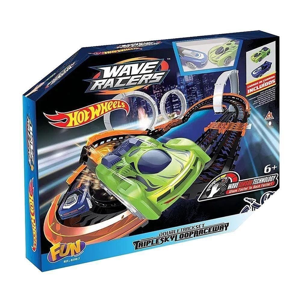 Pista De Corrida Hot Wheels City Color Shifter Tubarão