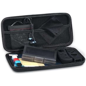 Kit Acessório 13 Em 1 Capa Película Fones Nintendo Switch