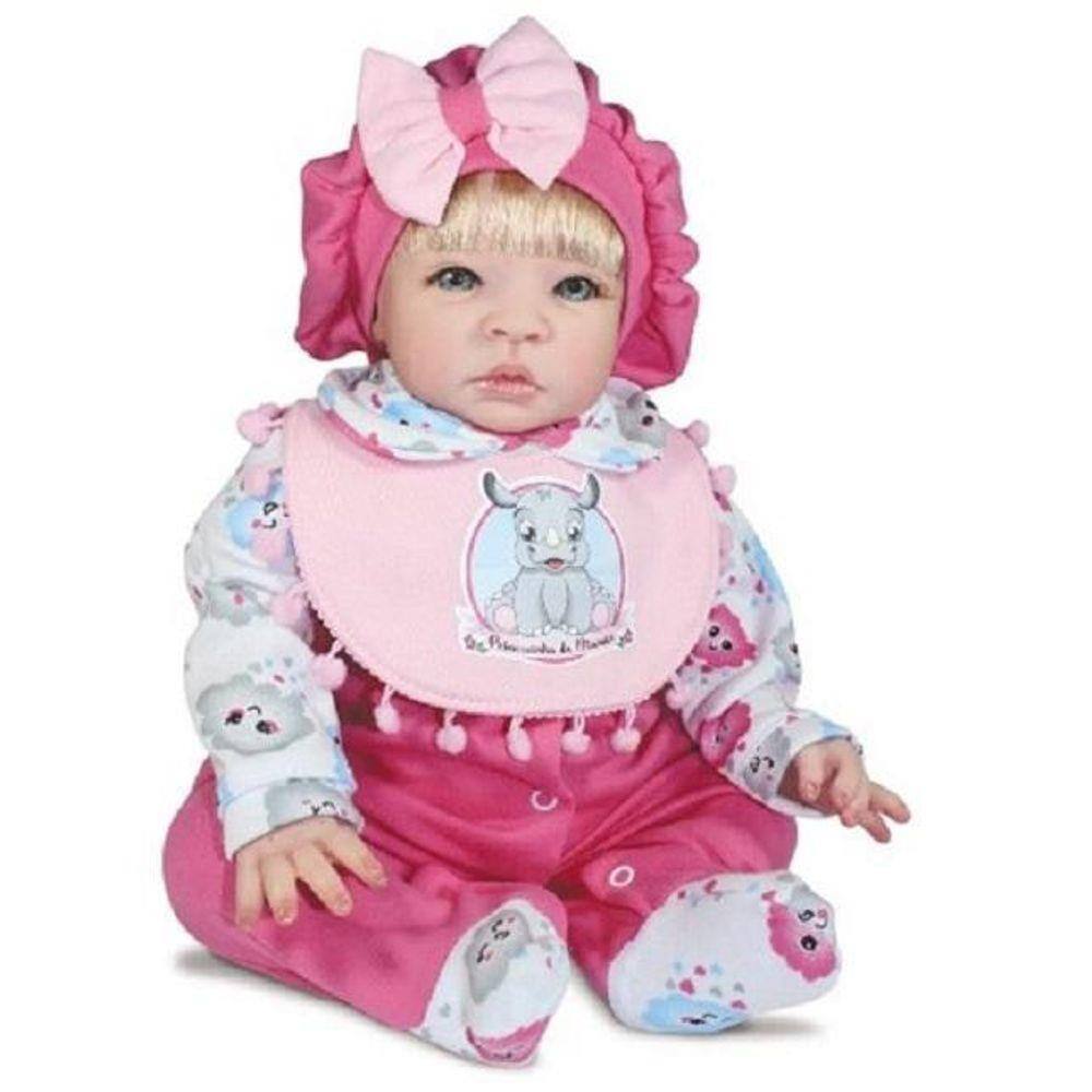 Kit Roupa Boneca Bebê Reborn E Adora Doll Conjunto Páscoa