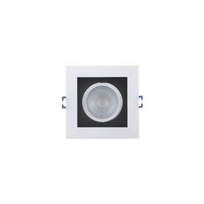 Spot de Led Recuado Taschibra Frame MR16 Quadrado 5W Bivolt 6500K Luz Branca