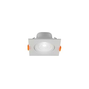 Spot de Led Blumenau Slim Quadrado 3W Bivolt 6500K Luz Branca