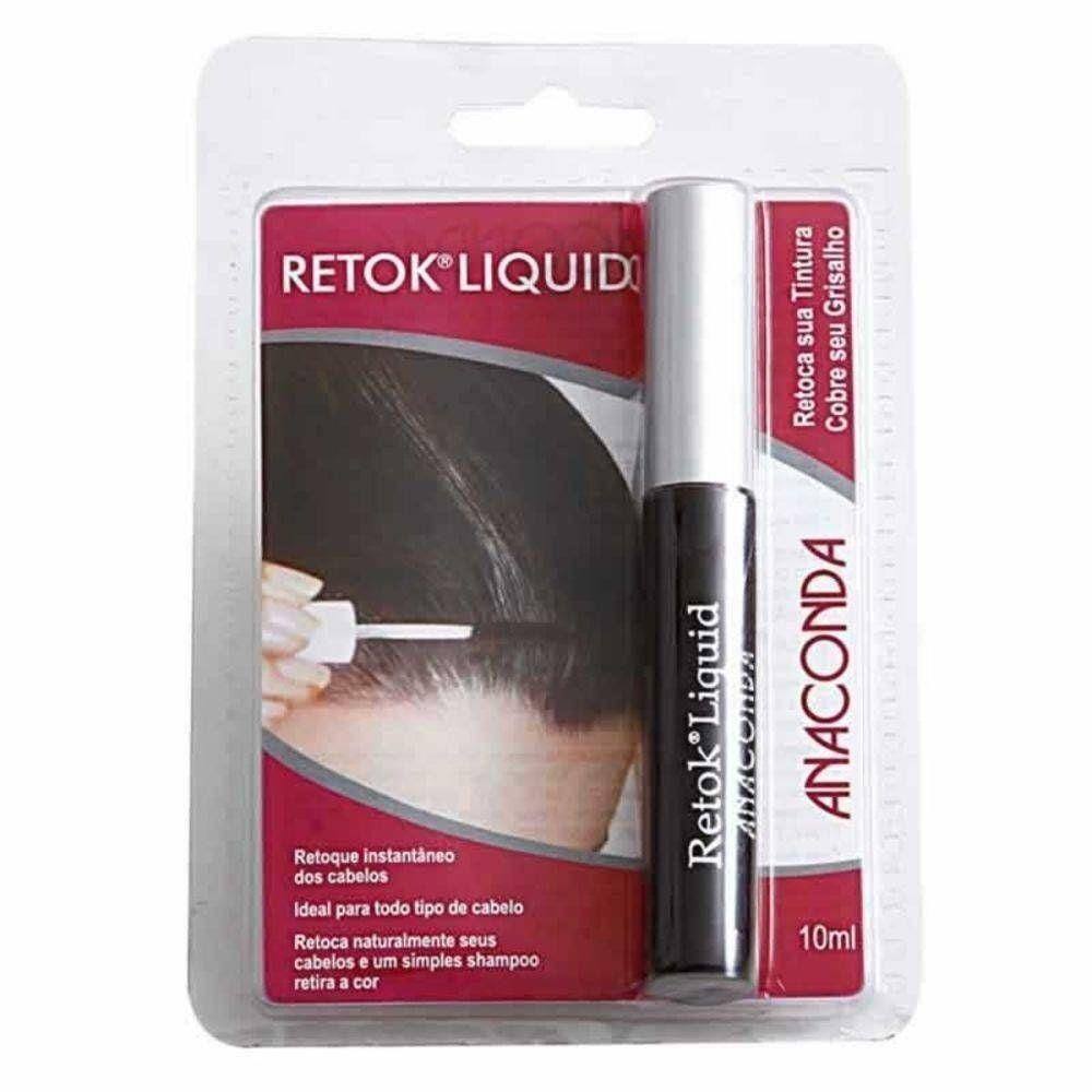 Retoque Instantâneo Líquido Capilar Retok Liquid Hair Anaconda 8g