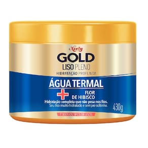 Máscara Capilar Hidratação Profunda Niely Gold Liso Pleno 430g