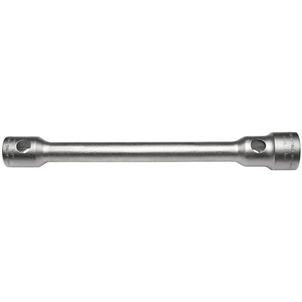 Chave de Roda 38x21 mm Tramontina com Corpo Forjado em Aço Especial Cromado com Furo para Manípulo Tramontina
