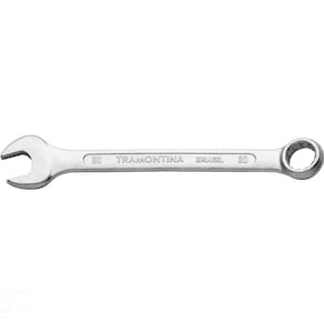 Chave Combinada 30 mm Tramontina Basic com Corpo em Aço Especial Cromado Tramontina