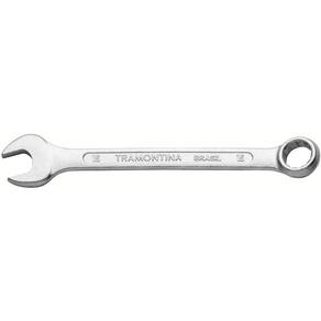 Chave Combinada 15 mm Tramontina Basic com Corpo em Aço Especial Cromado Tramontina