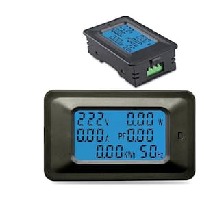 Wattimetro Voltimetro Amperimetro Ac 110250V 20A