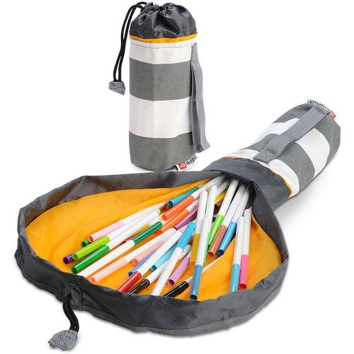 Creative QT SlideAway OnTheGo Mini Toy Storage Bag and Play Mat