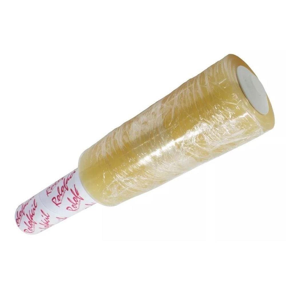 Kit 10un Rolos Filme Pvc Esticavel Rolo Fácil 70M Multiuso